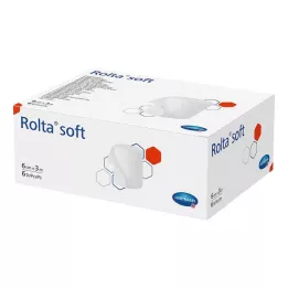 ROLTA Ligadura de algodão sintético macio 10 cmx3 m, 6 pcs