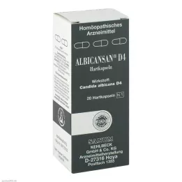 ALBICANSAN D 4 cápsulas, 20 unidades