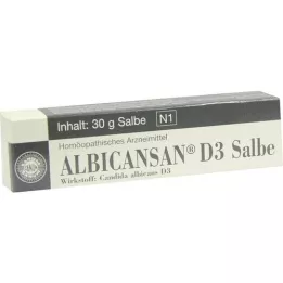 ALBICANSAN D 3 pomada, 30 g