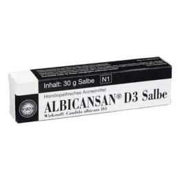 ALBICANSAN D 3 pomada, 30 g
