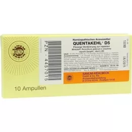 QUENTAKEHL D 5 ampolas, 10X1 ml