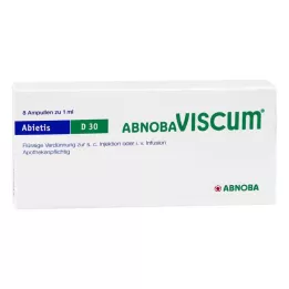 ABNOBAVISCUM Abietis D 30 ampolas, 8 unid