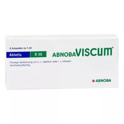 ABNOBAVISCUM Abietis D 30 ampolas, 8 unid ABNOBAVISCUM Abietis D 30 ampolas, 8 unid