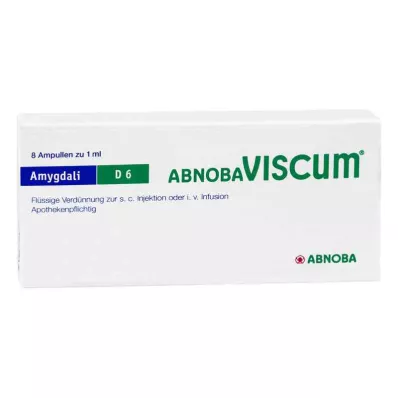 ABNOBAVISCUM Amygdali D 6 ampolas, 8 unid ABNOBAVISCUM Amygdali D 6 ampolas, 8 unid