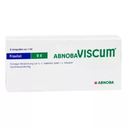 ABNOBAVISCUM Fraxini D 6 ampolas, 8 unid