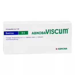 ABNOBAVISCUM Quercus D 6 ampolas, 8 unid