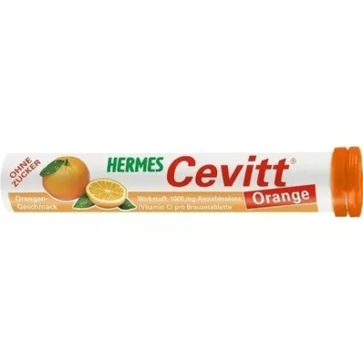 HERMES Cevitt Orange Effervescent Tablets, 20 unid