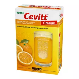 HERMES Cevitt Orange Comprimidos Efervescentes, 60 Cápsulas