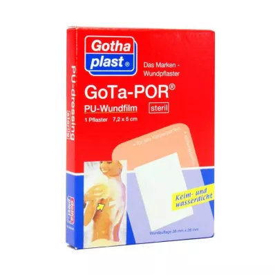 GOTA-POR Gesso para feridas 5x7,2 cm estéril, 1 pc GOTA-POR Gesso para feridas 5x7,2 cm estéril, 1 pc