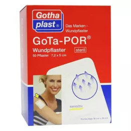 GOTA-POR Pensos para feridas 5x7,2 cm estéreis, 50 unidades