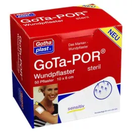 GOTA-POR Pensos para feridas estéreis 60x100 mm, 50 unidades