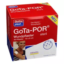 GOTA-POR Pensos para feridas estéreis 80x100 mm, 50 unidades