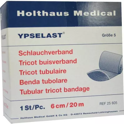 SCHLAUCHVERBAND Ypselast tamanho 5 20 m branco, 1 peça SCHLAUCHVERBAND Ypselast tamanho 5 20 m branco, 1 peça