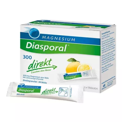 MAGNESIUM DIASPORAL 300 grânulos directos, 20 peças