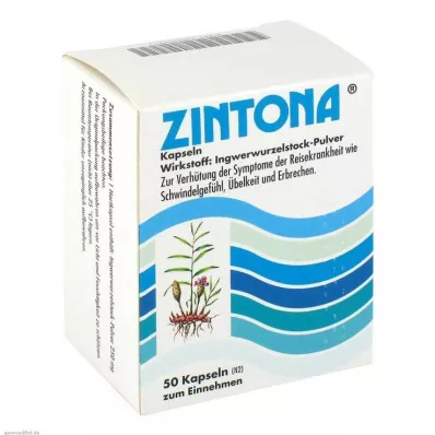 ZINTONA Cápsulas, 50 unidades