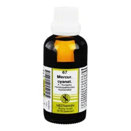 MERCURIUS CYANATUS Complexo K N.º 67 Diluição, 50 ml