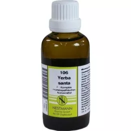 YERBA SANTA Complexo F n.º 106 Diluição, 50 ml