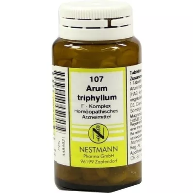 ARUM TRIPHYLLUM F Complex No.107 Comprimidos, 120 Cápsulas