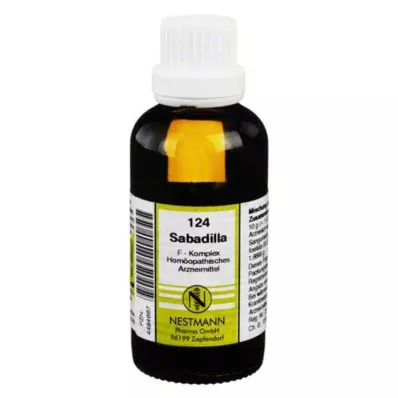 SABADILLA Complexo F N.º 124 Diluição, 50 ml SABADILLA Complexo F N.º 124 Diluição, 50 ml