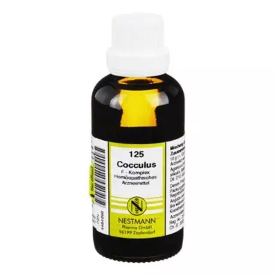 COCCULUS Diluição do Complexo F n.º 125, 50 ml COCCULUS Diluição do Complexo F n.º 125, 50 ml