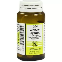 ZINCUM CYANATUM F Complex No. 204 Comprimidos, 120 Cápsulas