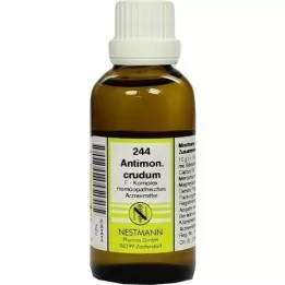 ANTIMONIUM CRUDUM Complexo F N.º 244 Diluição, 50 ml