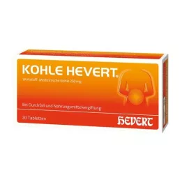KOHLE Comprimidos Hevert, 20 unidades