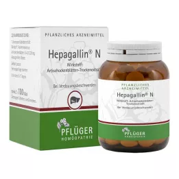 HEPAGALLIN N Comprimidos revestidos, 100 unid