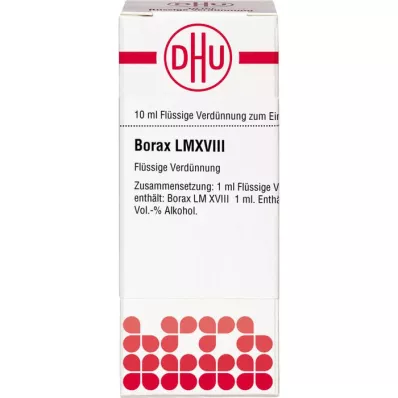 BORAX LM XVIII Diluição, 10 ml