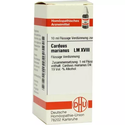 CARDUUS MARIANUS LM XVIII Diluição, 10 ml CARDUUS MARIANUS LM XVIII Diluição, 10 ml