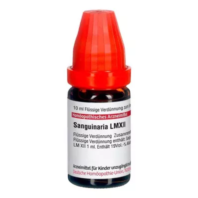 SANGUINARIA LM XII Diluição, 10 ml SANGUINARIA LM XII Diluição, 10 ml