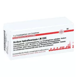 ACIDUM HYDROFLUORICUM LM XXX Glóbulos, 5 g