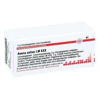 AVENA SATIVA LM XXX Glóbulos, 5 g