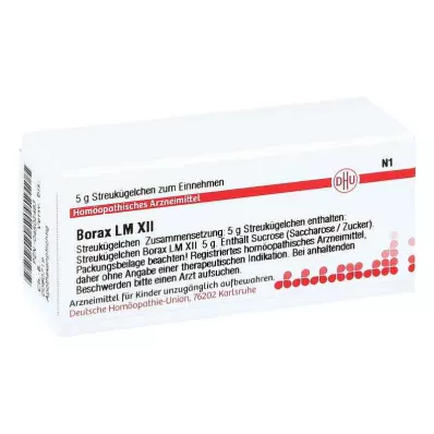 BORAX LM XII Glóbulos, 5 g