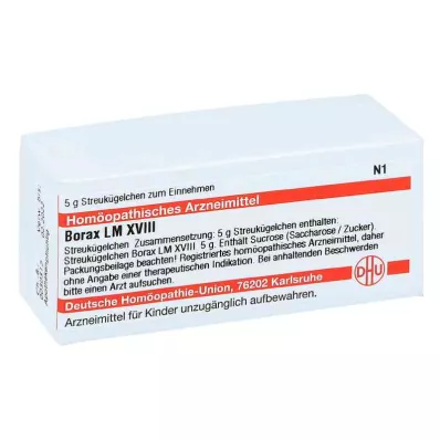 BORAX LM XVIII Glóbulos, 5 g BORAX LM XVIII Glóbulos, 5 g