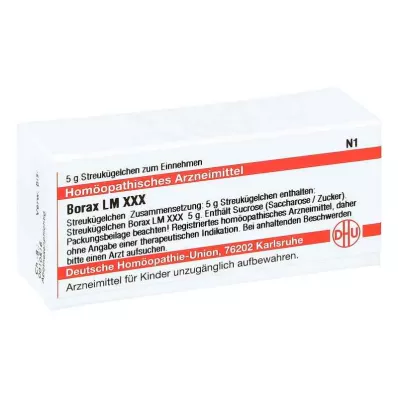 BORAX LM XXX Glóbulos, 5 g