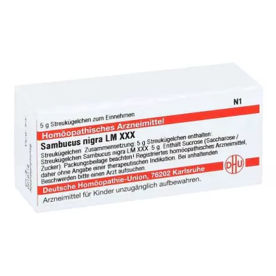 SAMBUCUS NIGRA LM XXX Glóbulos, 5 g SAMBUCUS NIGRA LM XXX Glóbulos, 5 g