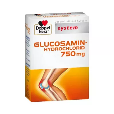 DOPPELHERZ Cloridrato de glucosamina 750mg syst.tab., 60 unid
