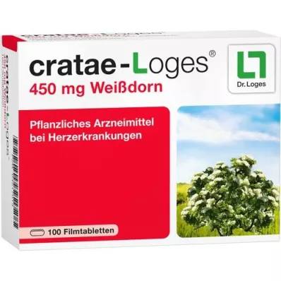 CRATAE-LOGES 450 mg comprimidos revestidos por película, 100 unidades