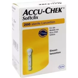 ACCU-CHEK Lancetas Softclix, 200 unidades