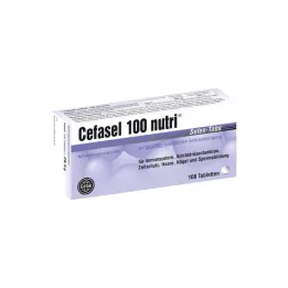 CEFASEL 100 nutri selénio em comprimidos, 100 unid