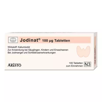 JODINAT Comprimidos de 100 µg, 100 unid JODINAT Comprimidos de 100 µg, 100 unid