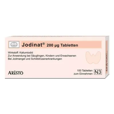 JODINAT Comprimidos de 200 μg, 100 unidades JODINAT Comprimidos de 200 μg, 100 unidades