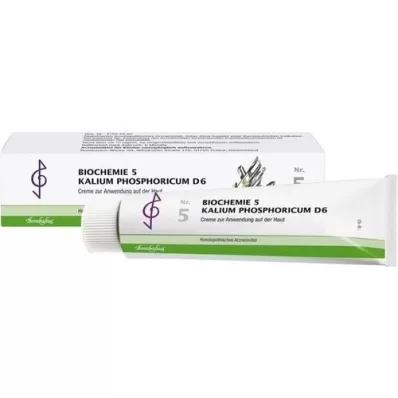 BIOCHEMIE 5 Fosfórico de potássio D 6 creme, 100 ml