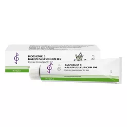 BIOCHEMIE 6 Creme de sulfúrico de potássio D 6, 100 ml