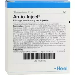 AN-IO Ampolas de Injeel, 10 unidades