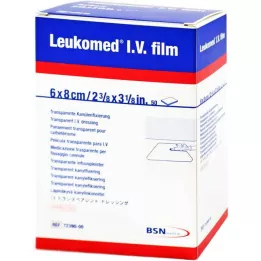 LEUKOMED Emplastros de película I.V., 50 unidades