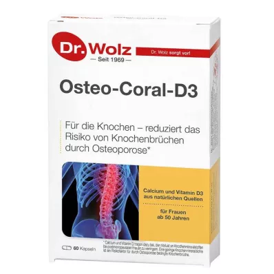 OSTEO CORAL D3 Dr.Wolz Cápsulas, 60 Cápsulas