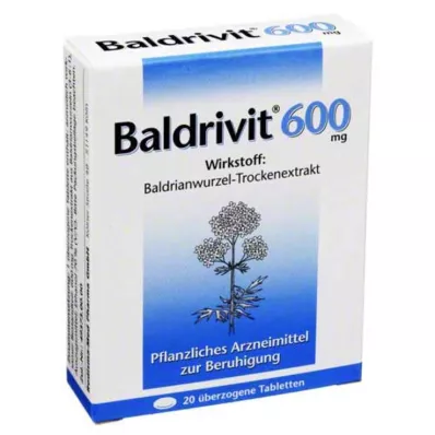 BALDRIVIT Comprimidos revestidos de 600 mg, 20 unidades BALDRIVIT Comprimidos revestidos de 600 mg, 20 unidades