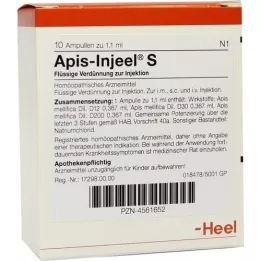 APIS INJEEL S Ampolas, 10 unid